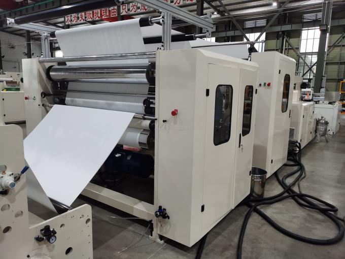 Klebelaminierung Kleine Toilettenpapierrolle Herstellmaschine Küchenhandtuch Wiederaufwicklung Maschine 8
