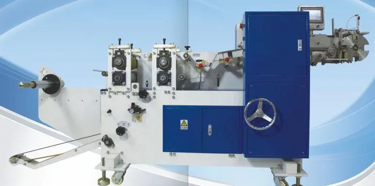 Vollautomatische Mini-Taschentuch-Taschentuch-Papiermaschine Produktionslinie 1
