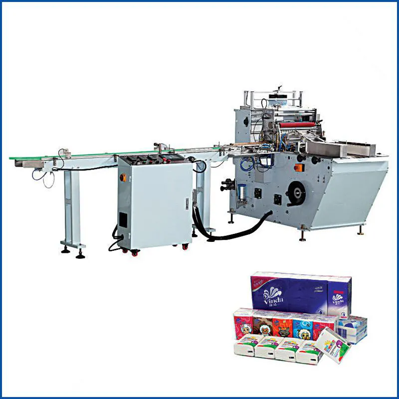 Vollautomatische Mini-Taschentuch-Taschentuch-Papiermaschine Produktionslinie 3