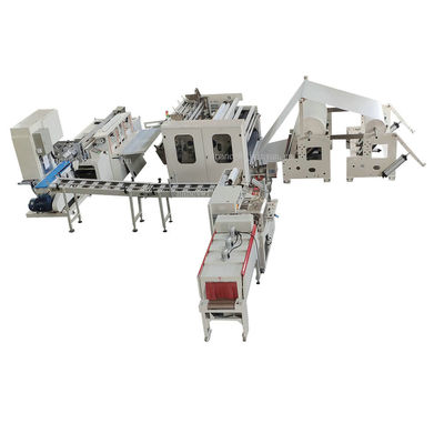 Effiziente automatische Tissue-Roll-Produktionslinie für mittelständische Hersteller