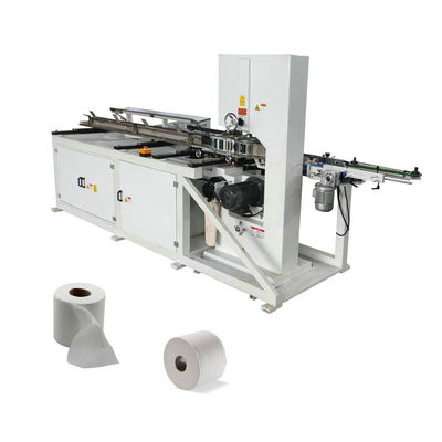 Vollautomatische Toilettenpapierrolle Kleine Tissue Roll Schneidmaschine