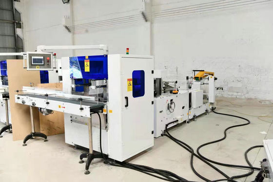 Hochgeschwindigkeits-Nappen-Tissue-Papier-Viertel-Faltmaschine 1000-1200-Blätter/min mit automatischer Übertragung