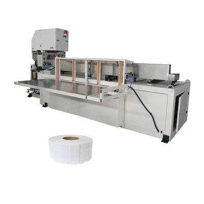 Automatische Maxi-Toilettenpapier-Tissue-Roll-Band-Säge-Schneidemaschine Großer Durchmesser 150-300mm Einstellbar