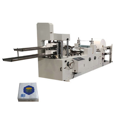 Automatische Zwei-Decks-Tissue-Nappen-Faltmaschine mit Farbdruck