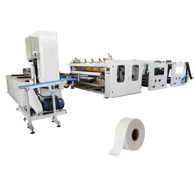 Automatische Maxi Toilettenpapier-Rollen-Produktionslinie mit Wärmeschrumpfverpackungsmaschine