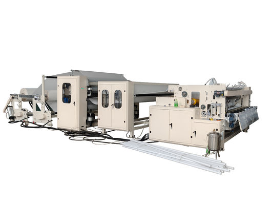 Hochgeschwindigkeits-Toilettenpapier-Rolle Küchenhandtuch-Rückwickelmaschine Gewebepapier-Herstellungsmaschine Toilettenpapier-Herstellungsmaschine