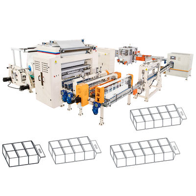 Neueste 1/2 Fold Soft Bag Pack Gesichtsgewebe Papiermaschine Produktionslinie