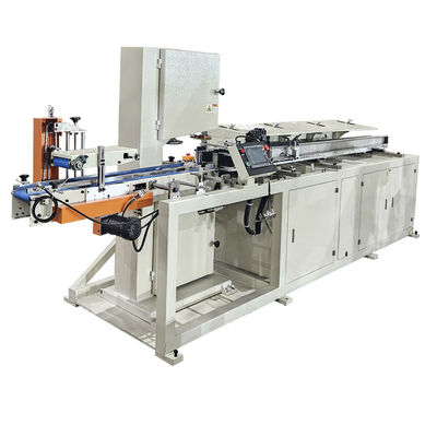 Guter Preis Kleines Toilettenpapier Band rollen sah Schneidemaschine Küchenhandtuch Schneidemaschine