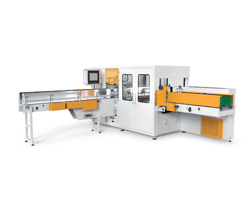 High speed three-dimensional packaging napkin tissue paper and facial tissue packing machine