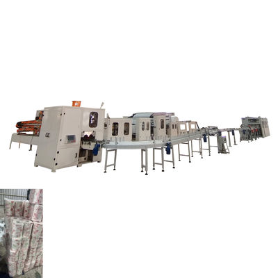 Romania no need hand touch high speed lamination small toilet paper roll making color printing kitchen towel machine production line
