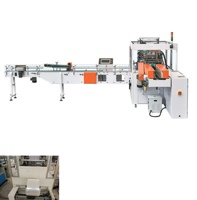 Best quality CPP film wrapping napkin paper and facial tissue packing machine price
