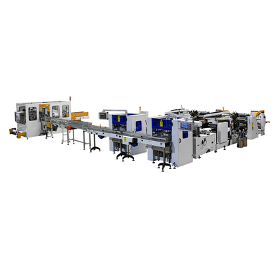 Fabrikpreis 2 Farben Druck Serviettentuch Papiermaschine Servietten Papiermaschine mit Laminierung