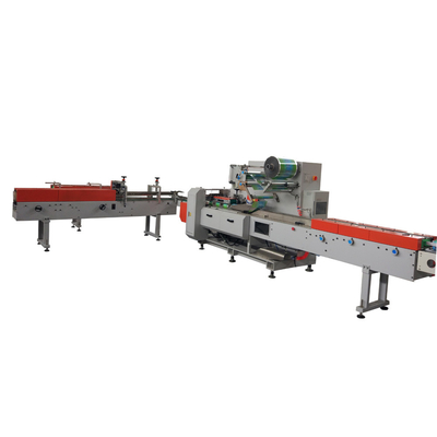 Hochgeschwindigkeitsmaschine 150-200 Rollen einzelne kleine Toilettenpapierrolle Verpackungsmaschine / Küchentücherverpackungsmaschine